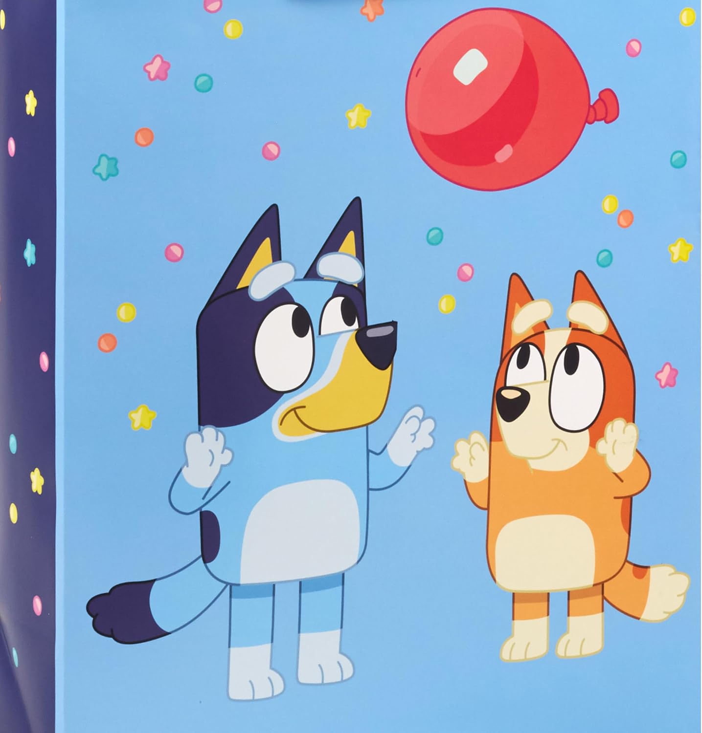 Hallmark Bluey Birthday Gift Bag Set (2 Bags: 13" Large and 15" Extra Large) for Kids, Grandchildren, Boys, Girls