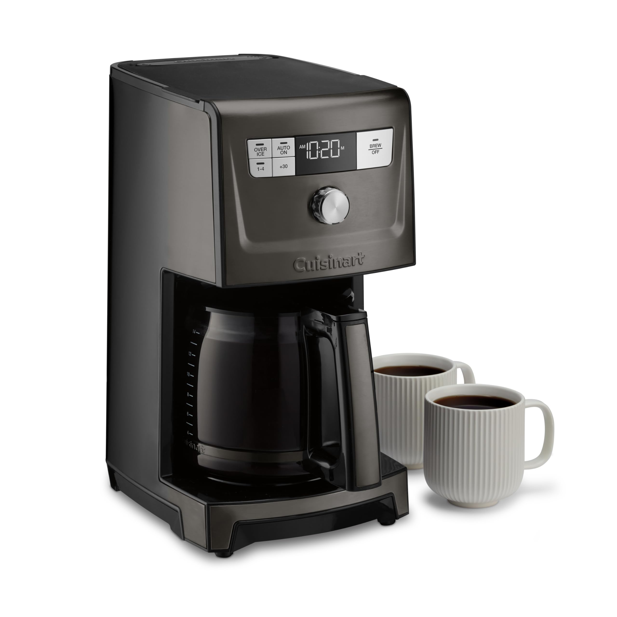 Cuisinart PerfecTemp® 14-Cup Programmable Coffeemaker, Black Stainless Steel