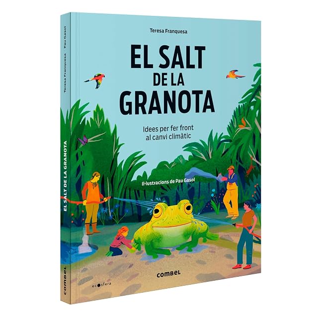 Portada de El salt de la granota. Idees per fer front al canvi climàtic