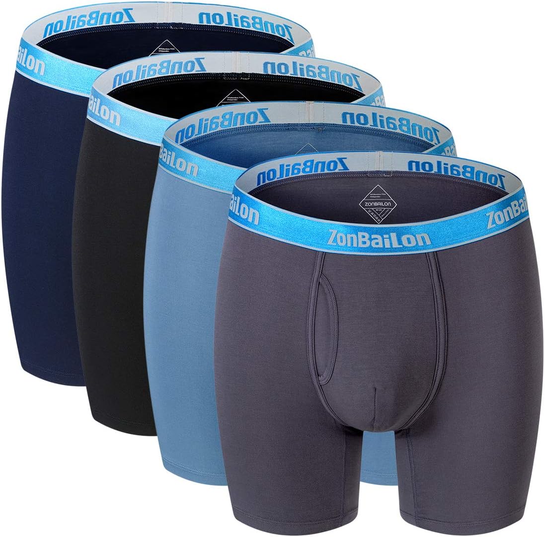 ZONBAILONmens Classic 平角内裤