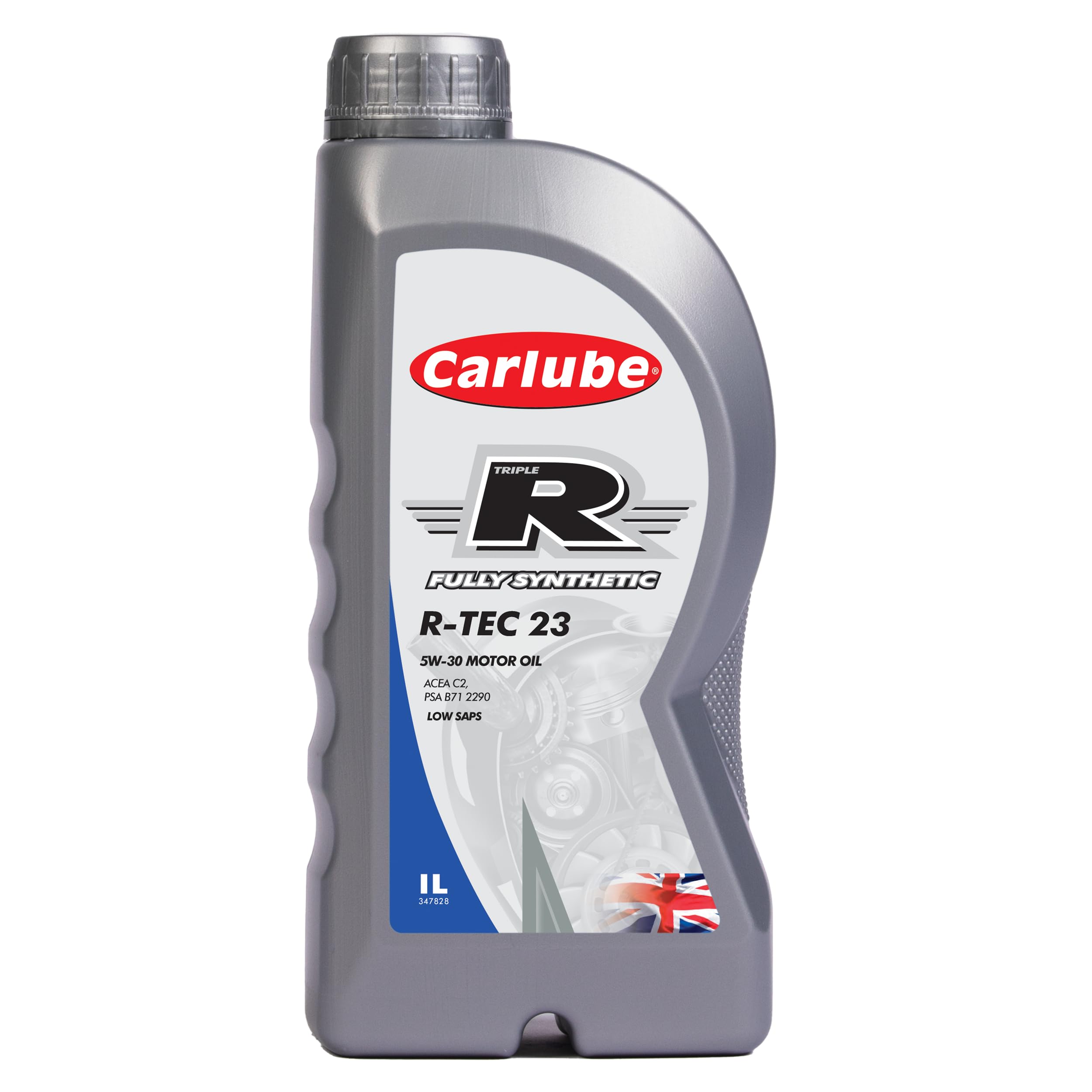 Carlube Triple R 5W-30 ACEA C2, API SP, PSA Fully Synthetic Engine Oil R-TEC 23 1L