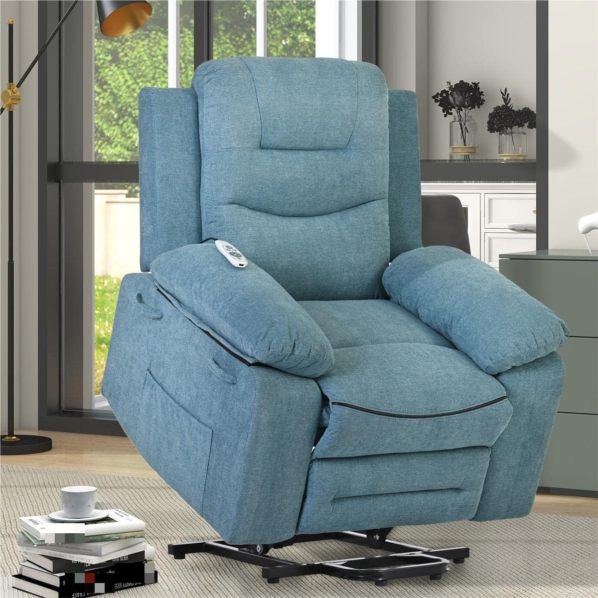 Large Power Lift Recliner Chair with Adjustable Massage and