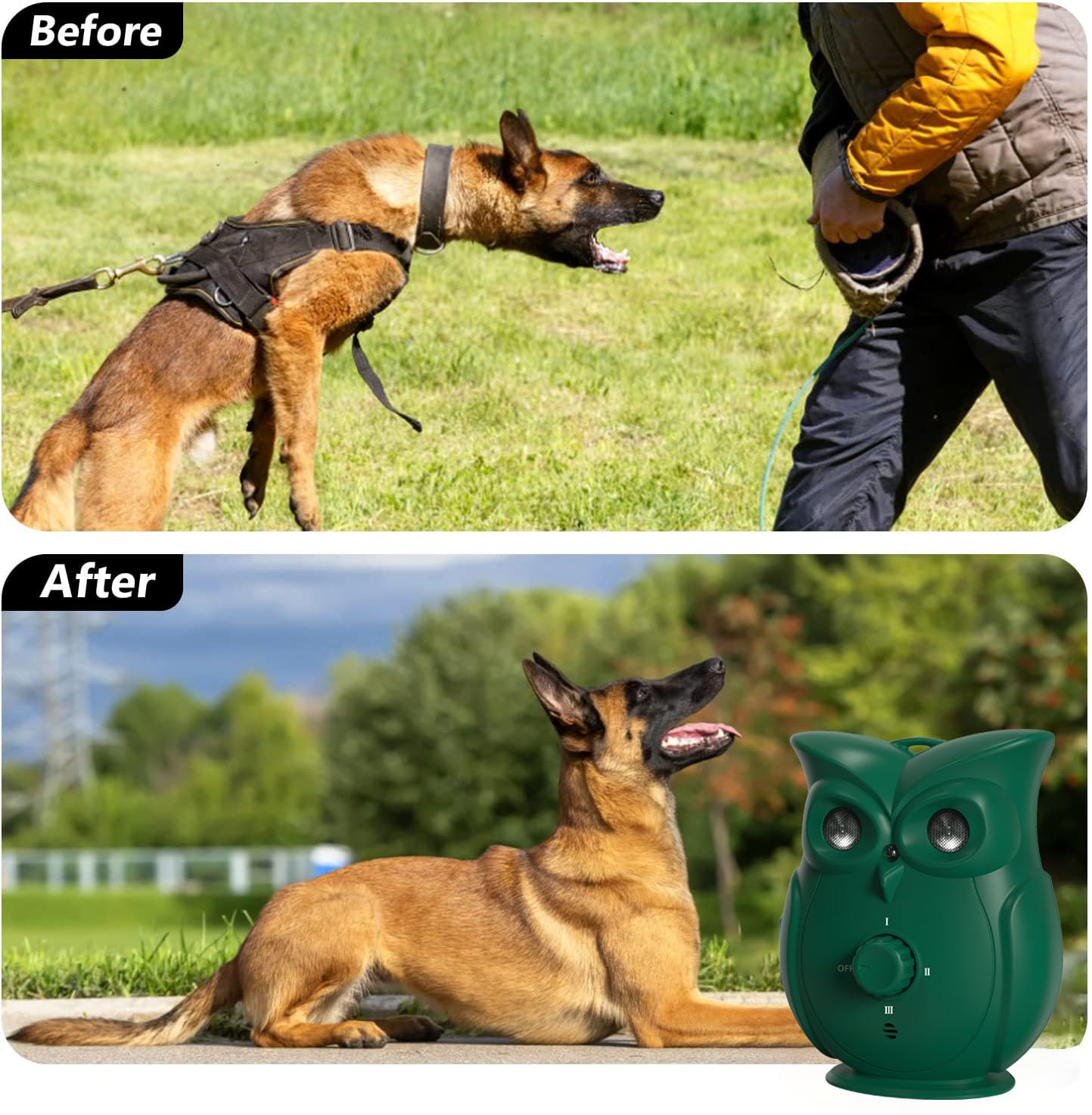 Device Instructions AUBNICO Anti Barking Devices For Dogs