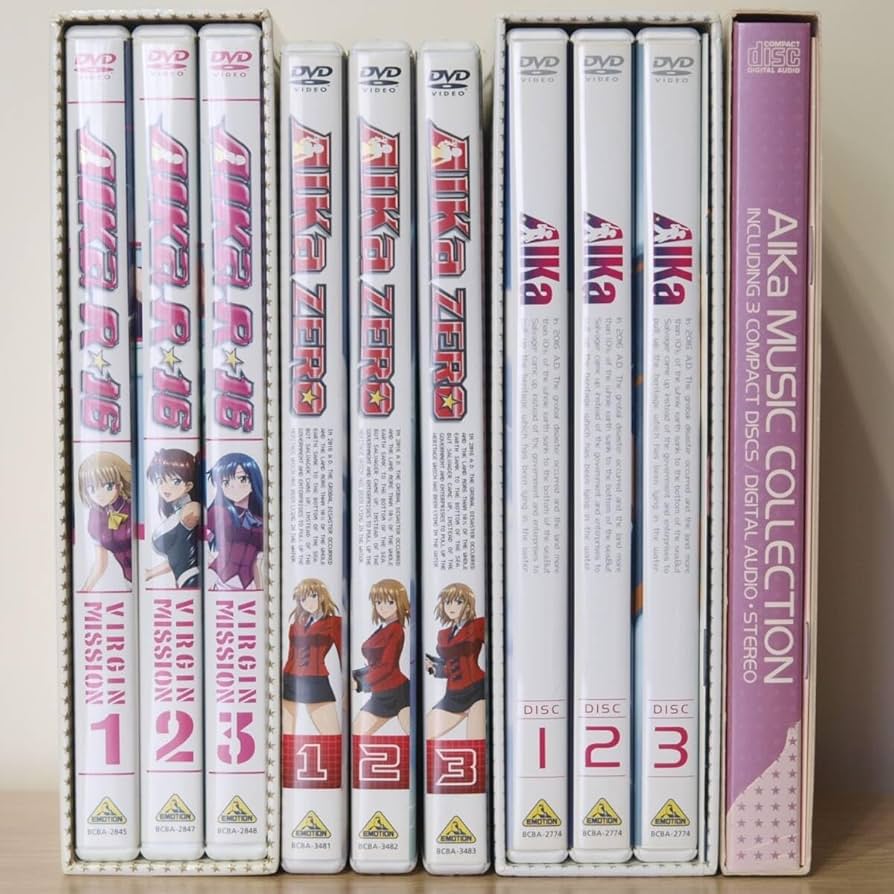 AIKa リマスターbox＋R-16＋ZERO 全巻コンプリートdvdセット Amazon.co.jp: AIKa R-16 AIKa ZERO AIKa リマスターBOX AIKa