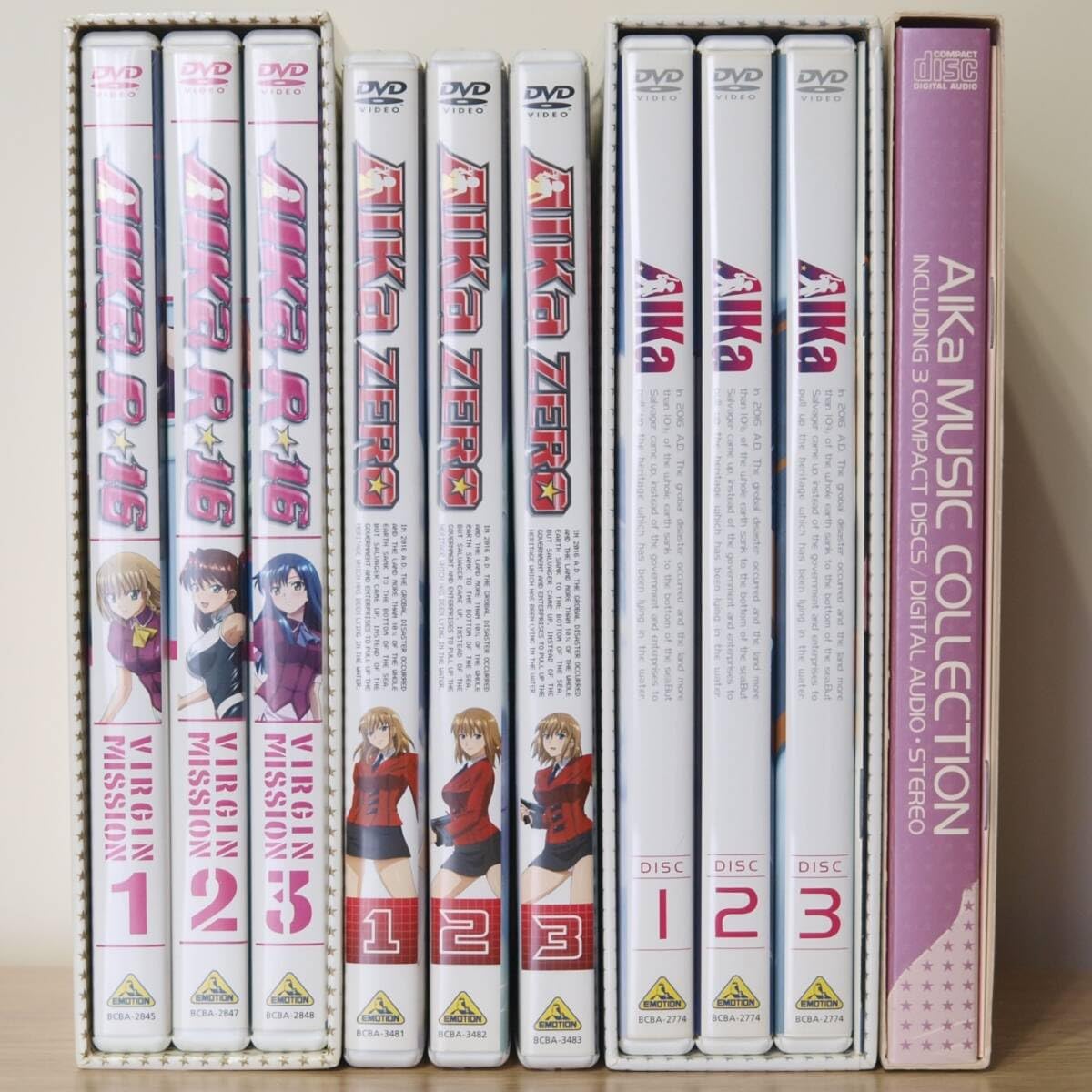 Amazon.co.jp: AIKa R-16 AIKa ZERO AIKa Remastered Box AIKa Anime