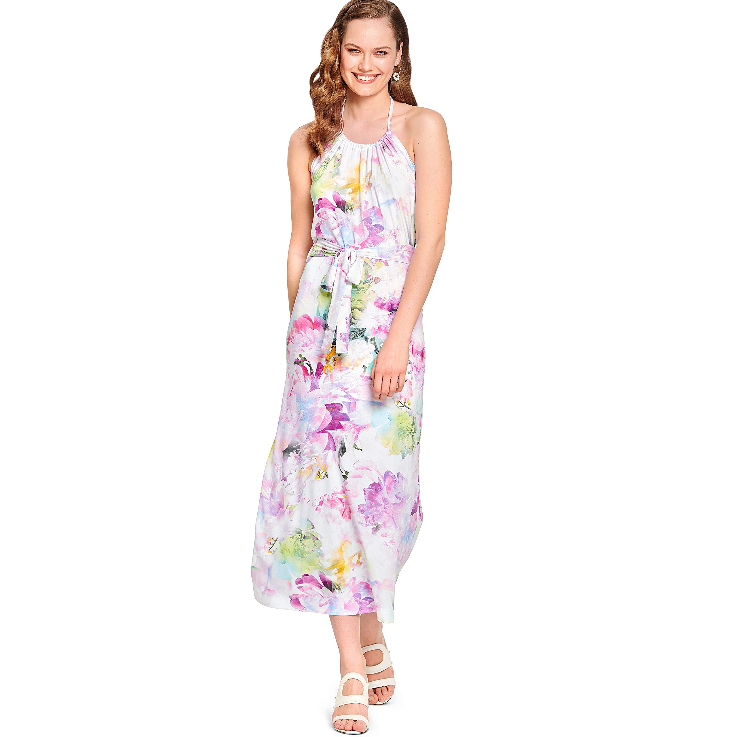 Amazon.com: Burda Style Easy Misses' Halter Neck Top and Dress, Code 6118 Sewing  Pattern Kit, Sizes 8-18, Multicolor : Arts, Crafts & Sewing