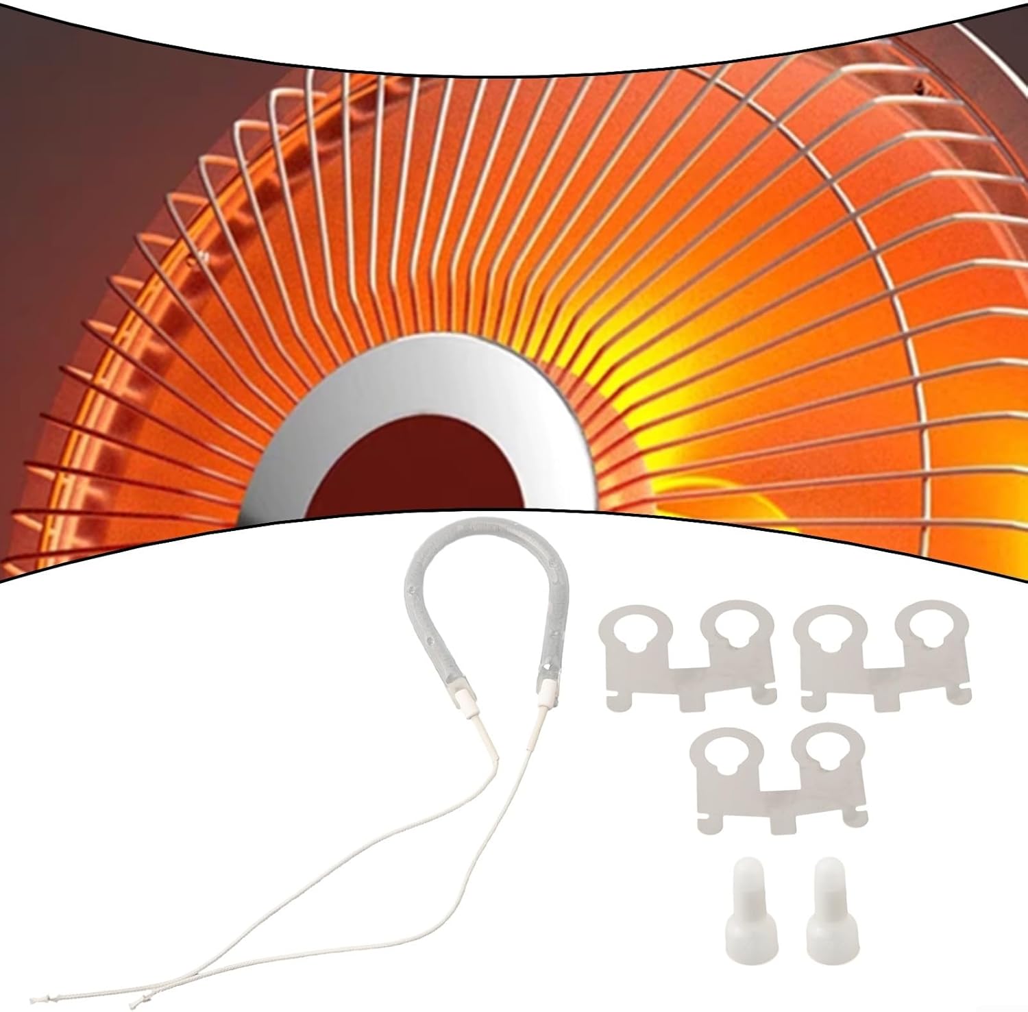 Efficient For Halogen Oven Cooker Heating Element Bulb, 220V 900 1000W Pear Shaped Vacuum Halogen Lamp Bulb, Safe And Reliable, Wide Applications(Clear)