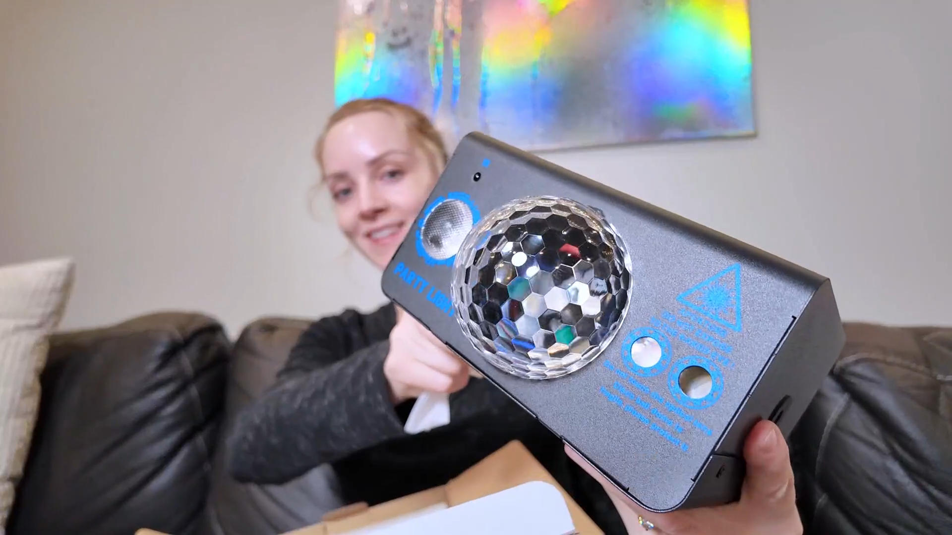 Image of Party Lights Dj Disco Ball Light, LED Stage Strobe Lights Sound Activated with Remote Control for Xmas Club Bar Parties Holiday Christmas Birthday Wedding Home Decorations