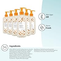 Vista 8 de Marca Tienda Solimo Morning Fresh limpiador facial con ginseng y vitamina C, 8 onzas líquidas (paquete de 6)