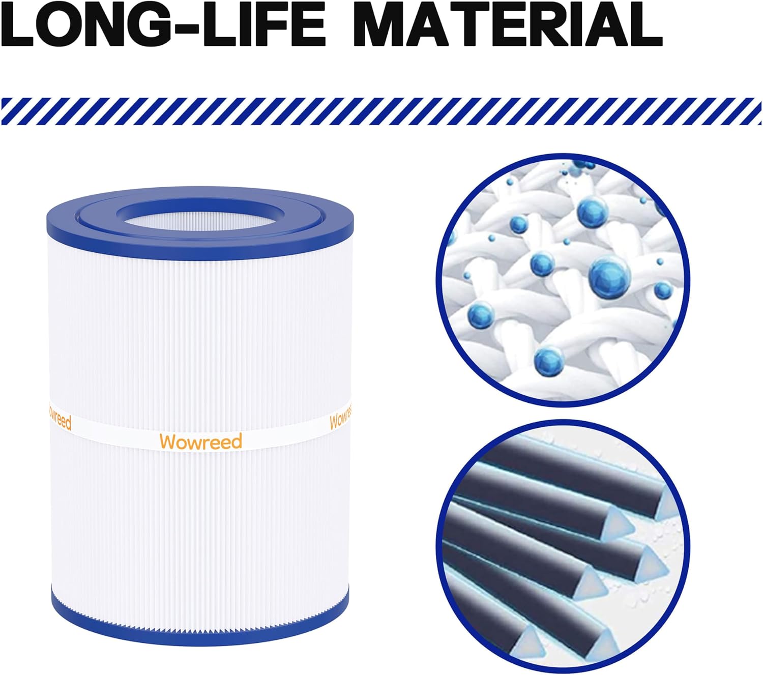 Spa Filter Compatible with PDM28, 461273, 2015 & Newer AquaRest DreamMaker Cottage Collection Models(not Oval end), 1 Pack - Image 4