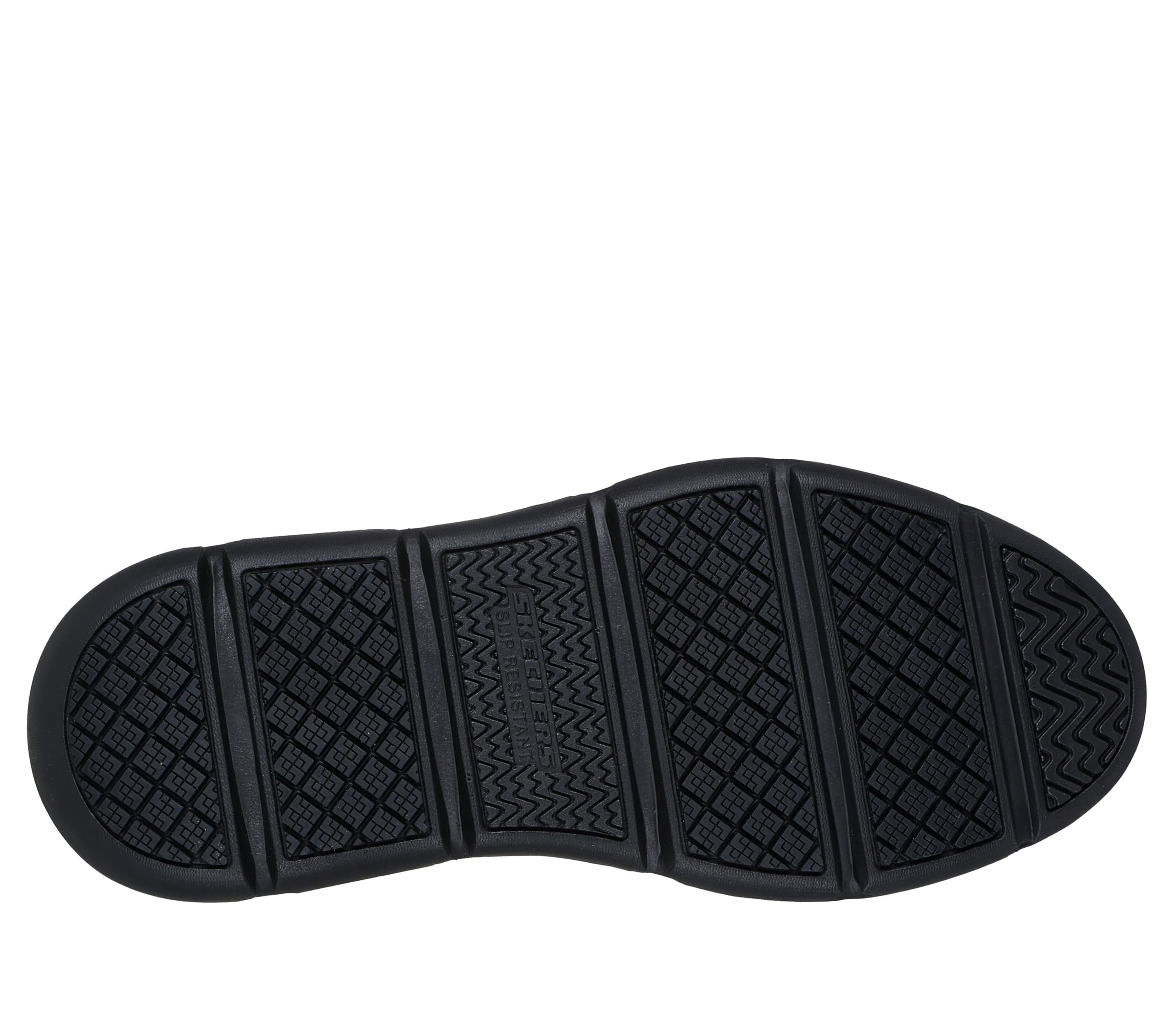 Skechers Mens Work Garza SR Bunge Hands Free Slip Ins Scarpe Food ServiceUomo