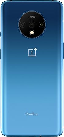 OnePlus 7T Smartphone Glacier Blue 8 GB RAM + 128 GB Speicher 166 cm AMOLED Display 90Hz Screen Triple Kamera + Front-Kamera Warp Charge 30 – Frankreich