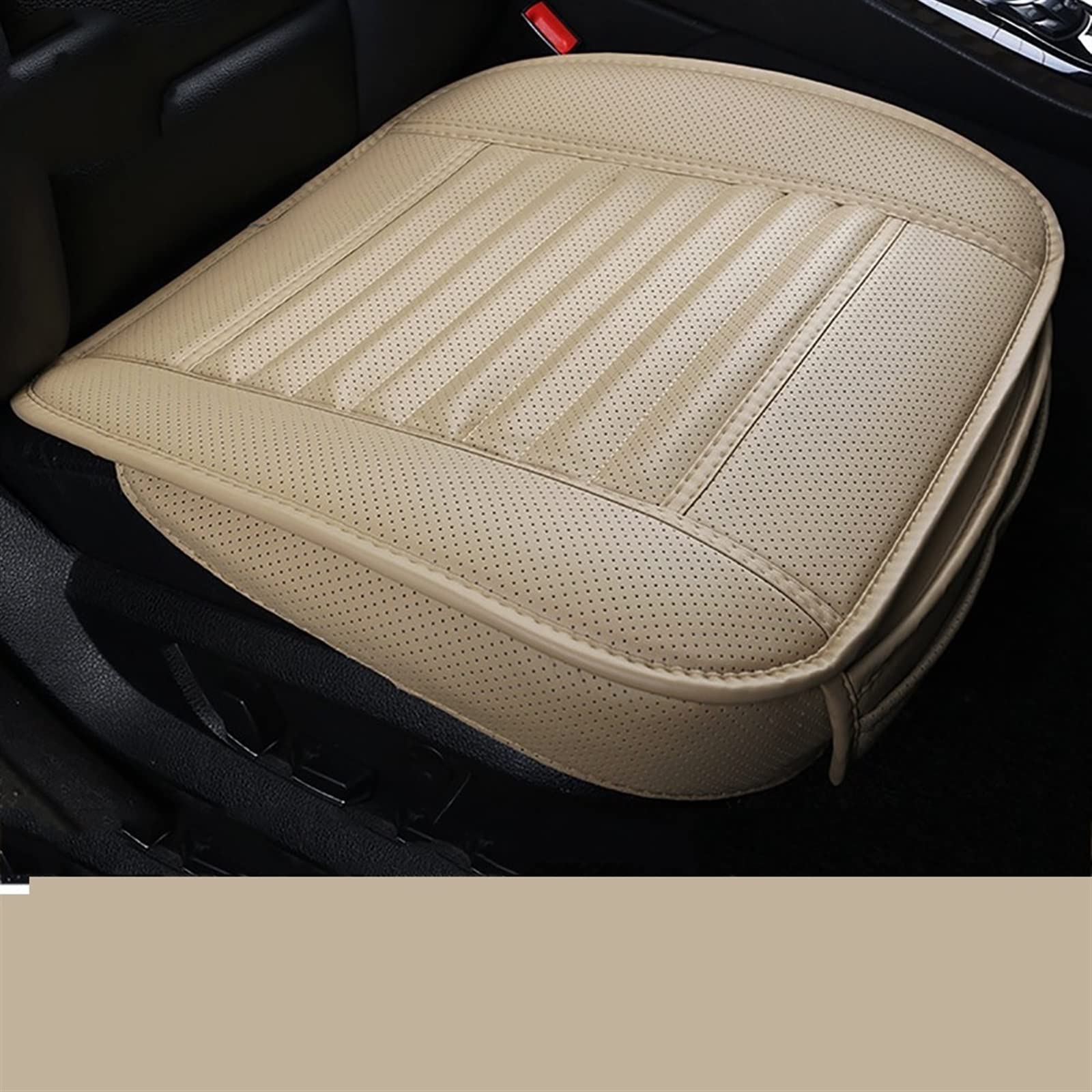 Noheeu A Front Car Seat Cover Pu Leather Cars Cushion Utomobiles Protector Chair Pad Mat Uto Nti Slip For Toyot Accessories