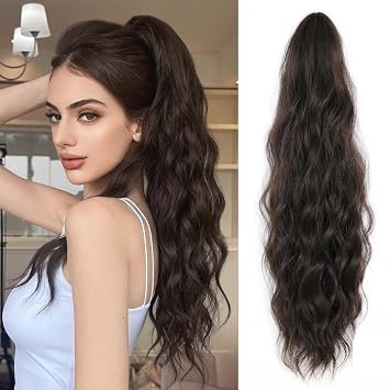 24 Claw Clip Ponytail Extension for Women Synthetic Halloween