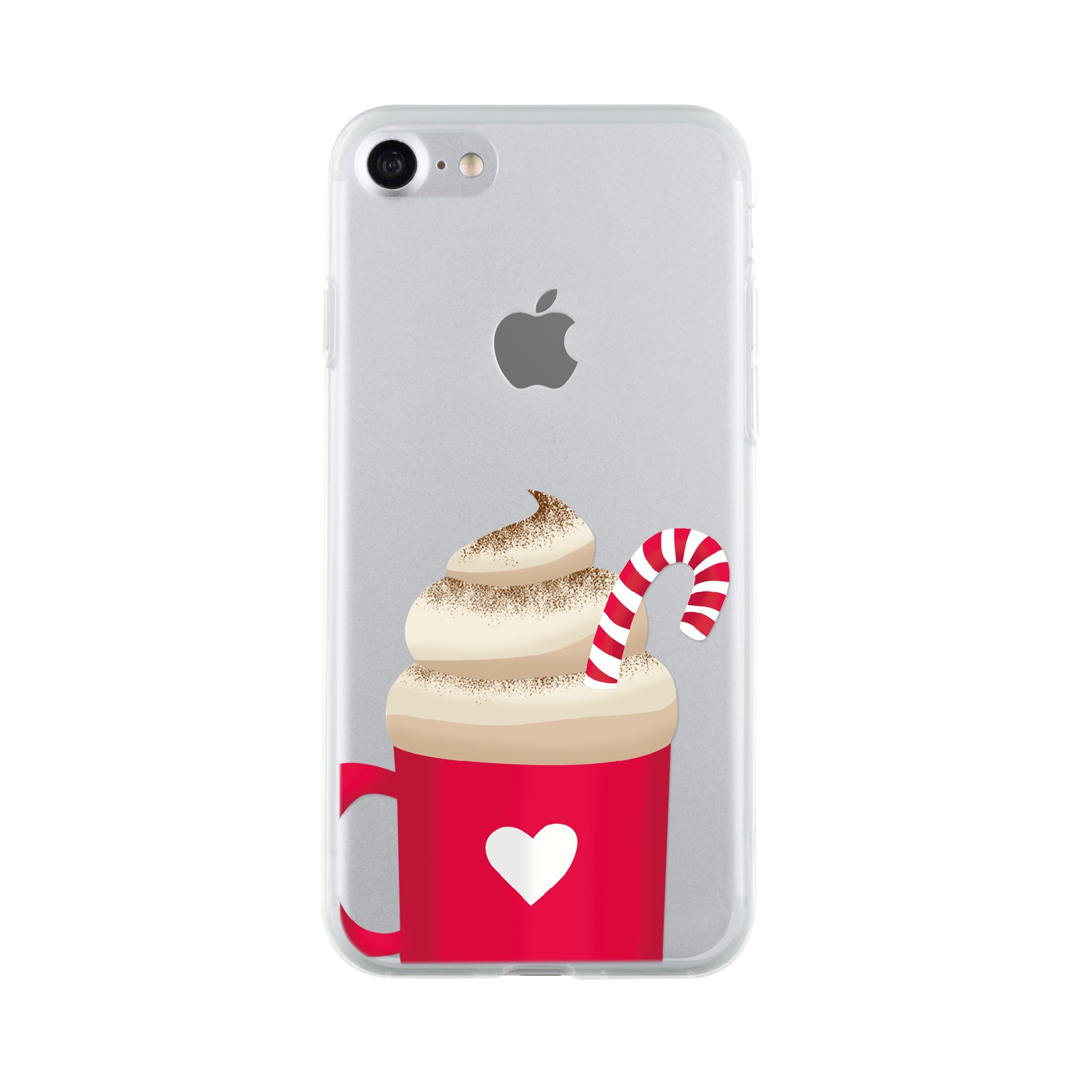 Bigben Connected Semi-Rigid Shell iPhone7 – Hot Chocolate/Clear 8