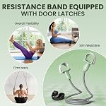 HTQ Adjustable Dumbbells, 5 in 1 Dumbbells Set Used as Barbell, Kettlebells, Jump Rope, Wrist Weights, Resistance Band, Fitness Exercises for Home Gym Suitable for Women, Pink/Green