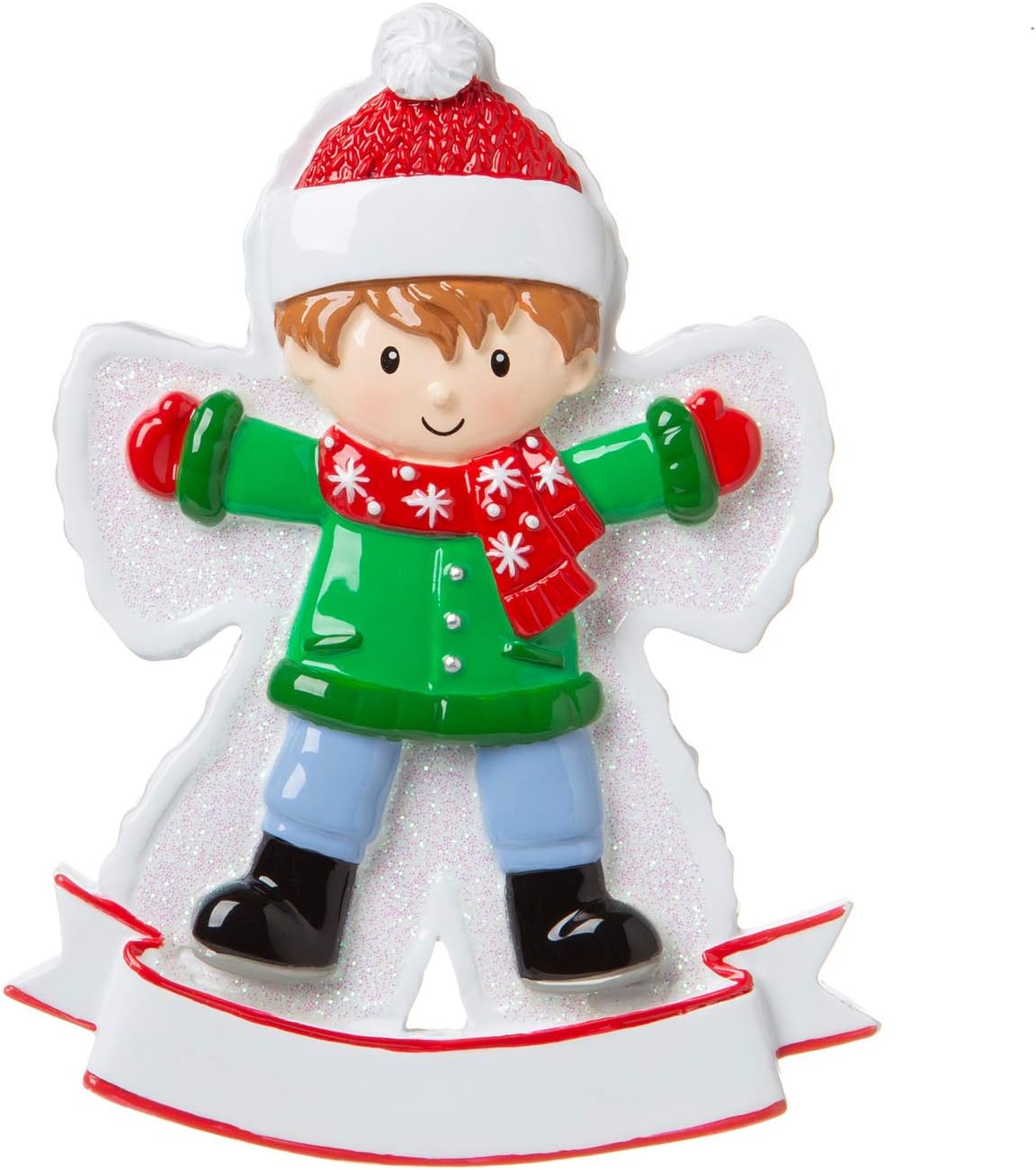 boy angel christmas ornaments