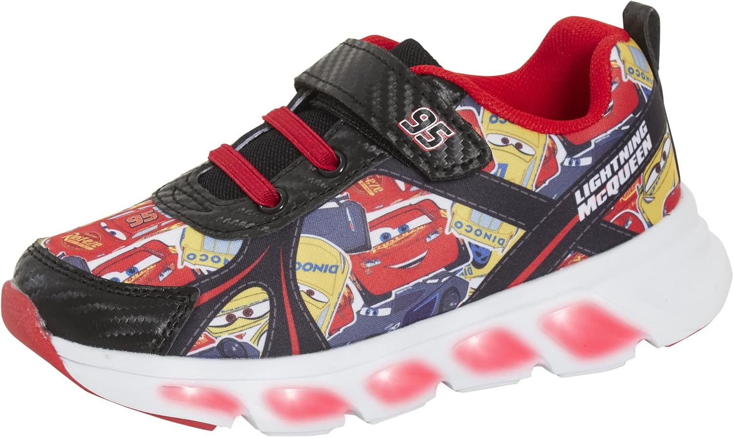 Lightning mcqueen light up shoes Clearance