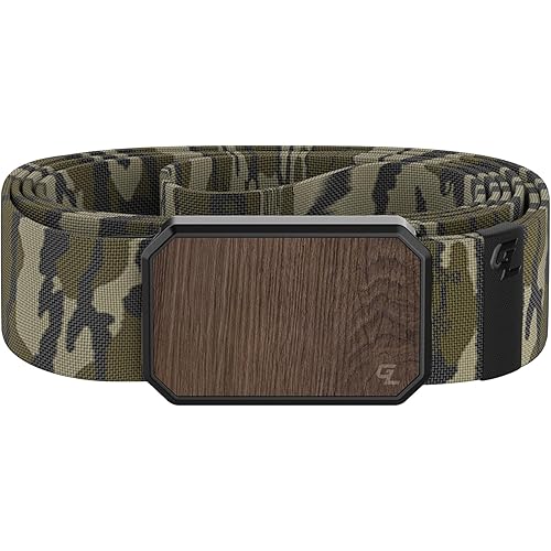 Groove Life Groove Belt OG - Men's Work Belt - Stretch Nylon, Magnetic Buckle, Adjustable, Comfortable, Tactical, EDC