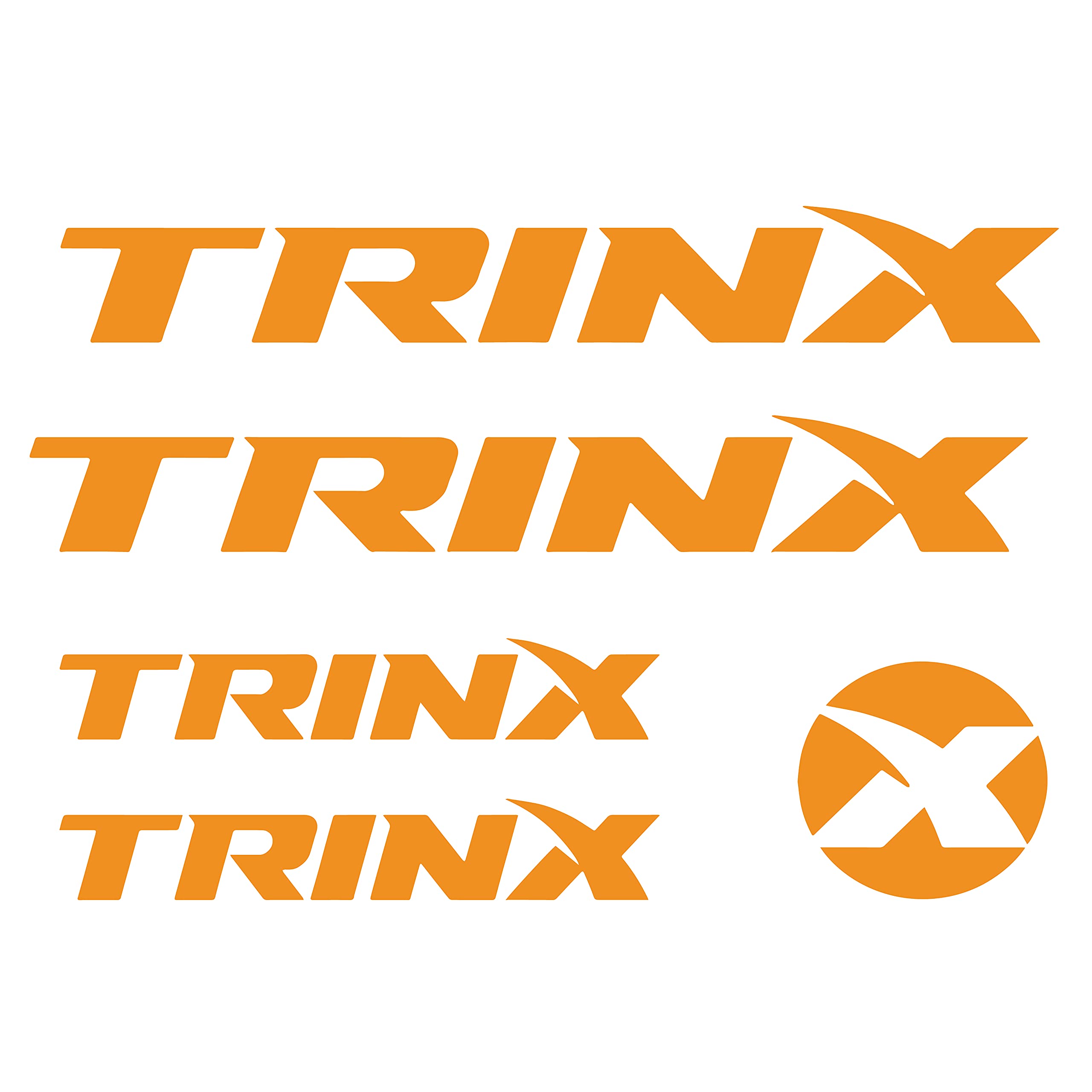 Trinx Bicycle Stickers and Graphics for Cycle Body Frame Mountain Bike Racing Combo Vinyl Die-Cut Decals Pack of 5