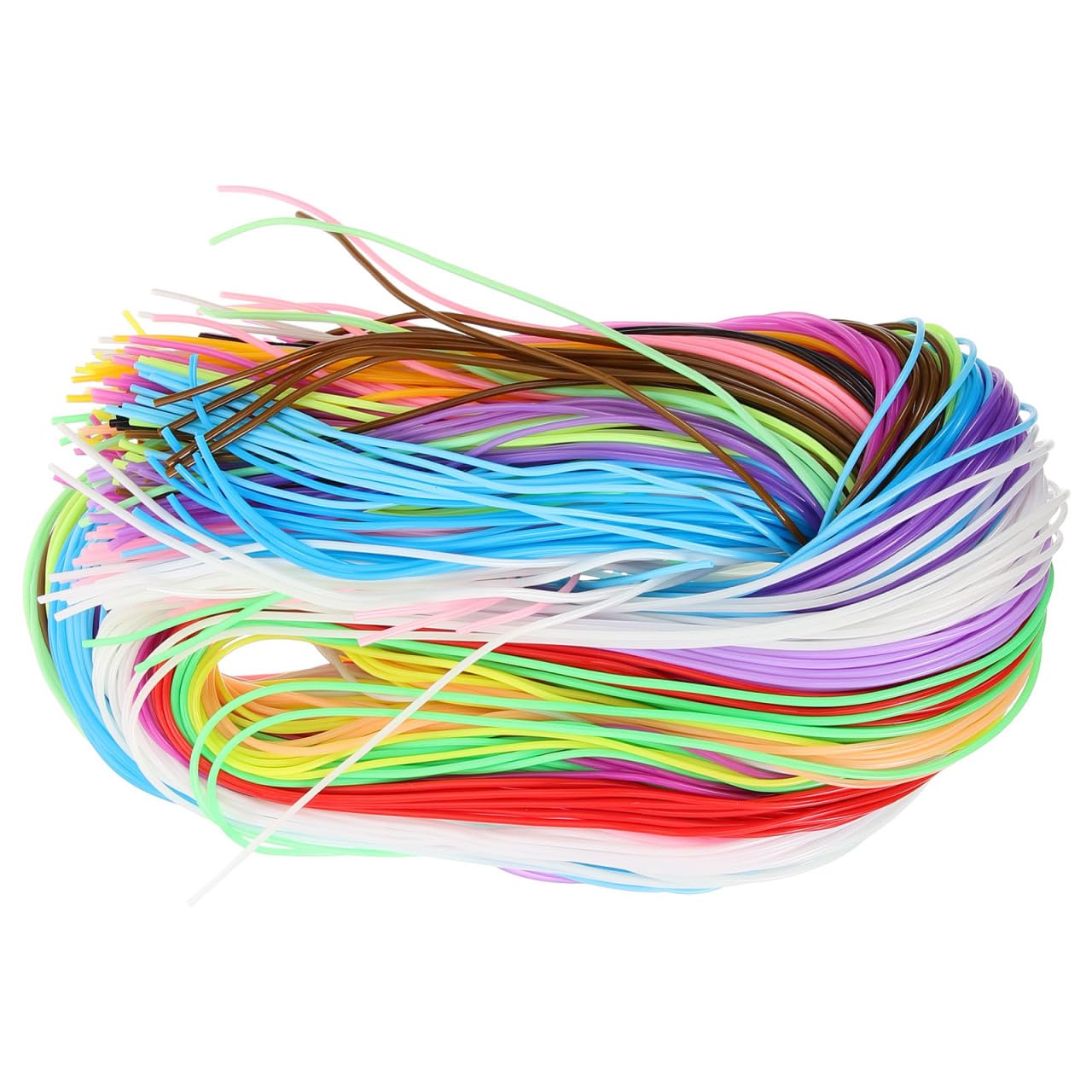 Corde tressée en PVC coloré SOIMISS lot de 200 fils pour loisirs créatifs et bracelets