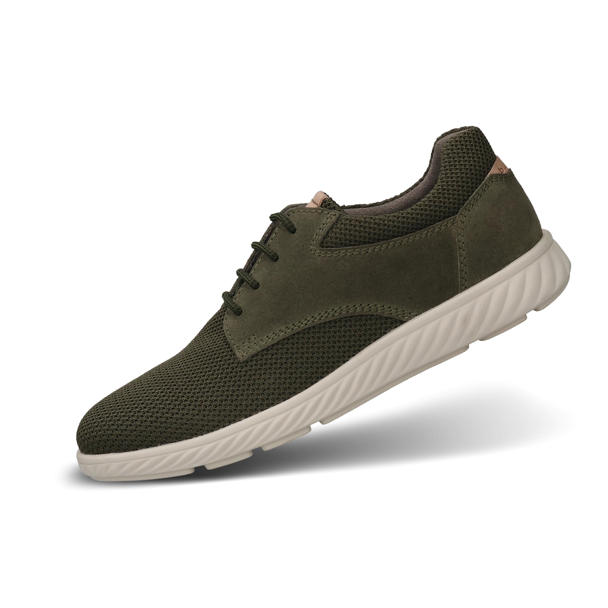 bugatti Men's 321-AS501 Lace-Up Shoes, 41 EU, Dark Green, Dark Green, 7 UK