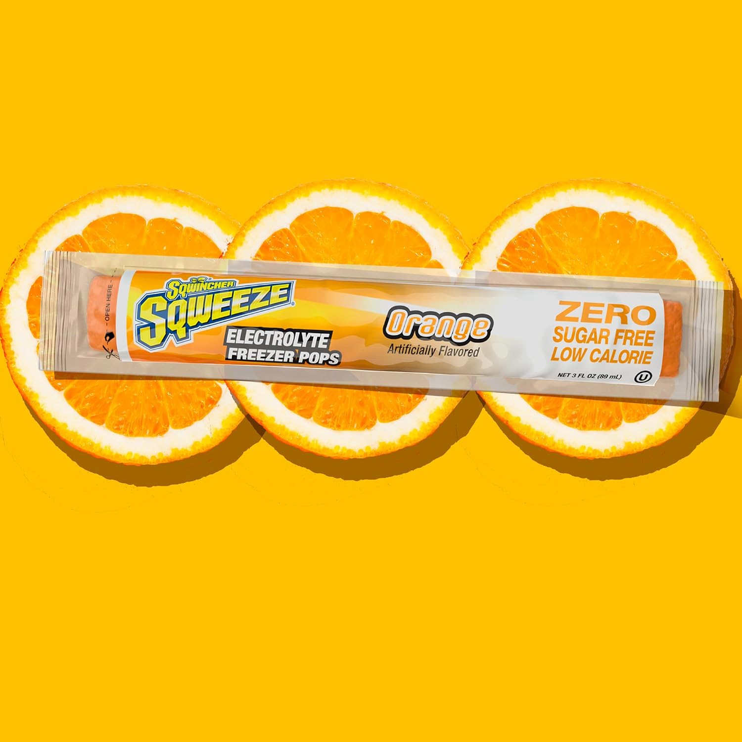 Sqwincher Sqweeze Sugar Free, Low Calorie, Low Sodium Electrolyte Freezer Pops, 5 Flavor Variety Pack - Dragon Fruit, Mixed Berry, Orange, Punch, Watermelon, (50 Total Freezer Pops)