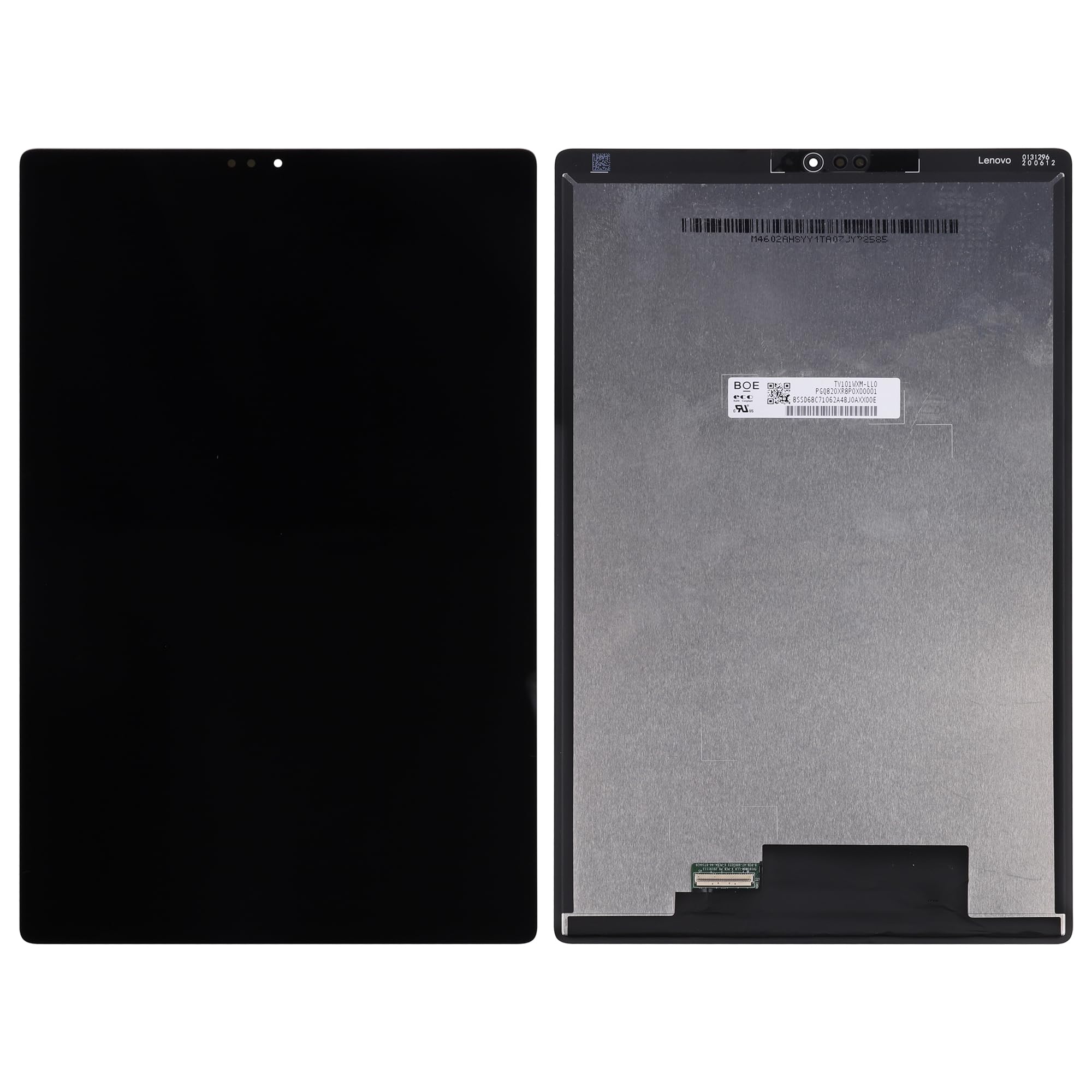 Display LCD da 10,1", compatibile con Lenovo Tab M10 HD Gen 2 TB-X306F, X306X (nero senza cornice), display LCD touch screen Digitizer+ set di attrezzi