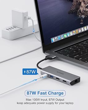 MOKiN MacBook Pro Docking Station Dual Monitor MacBook Pro/Air HDMI Adapter