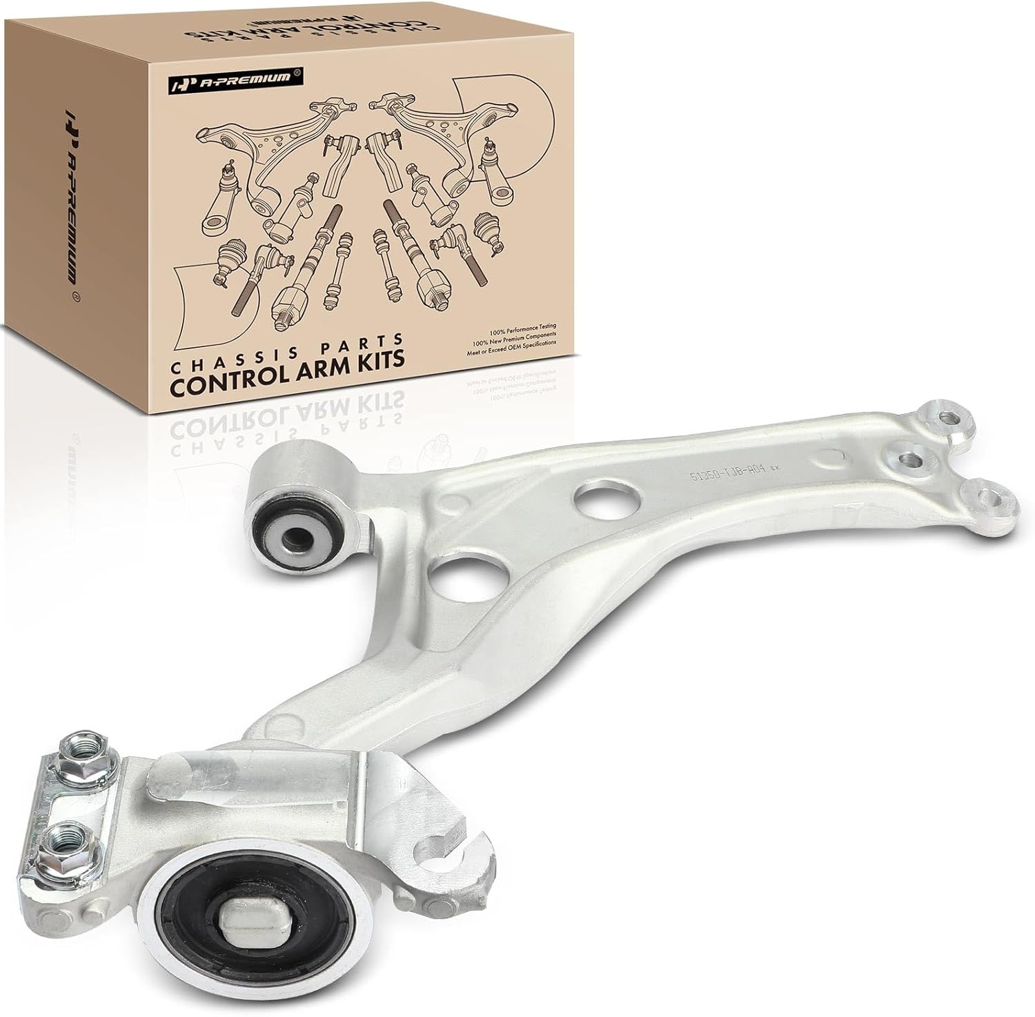 A-Premium Front Right Lower Control Arm, with Bushing, Compatible with Acura RDX 2019 2020 2021 2022