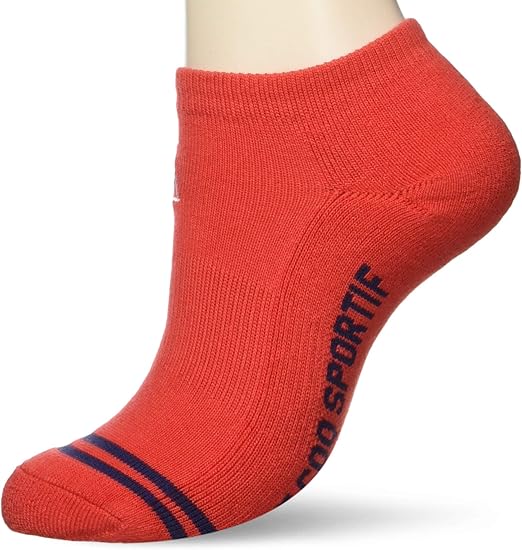 Amazon Co Jp ルコックスポルティフゴルフ 21年春夏定番モデル ソックス Qgcpjb01 レディース Rd00 レッド 22 24 服 ファッション小物