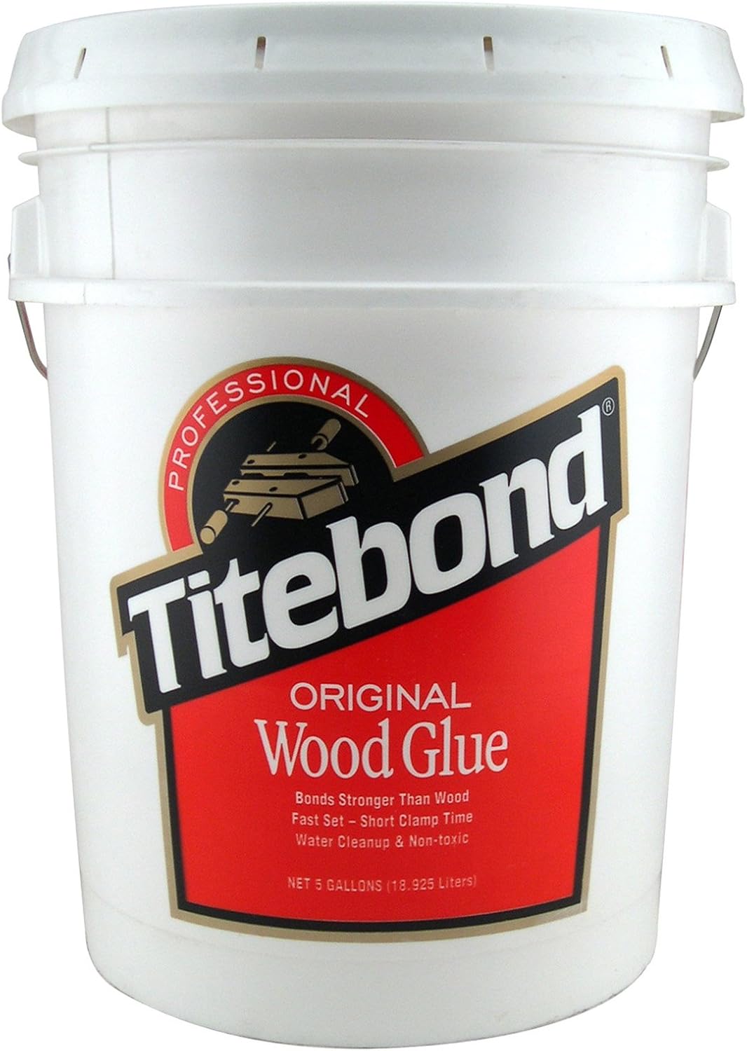 Titebond 5067 Original Wood Glue Bottle, 5 gal