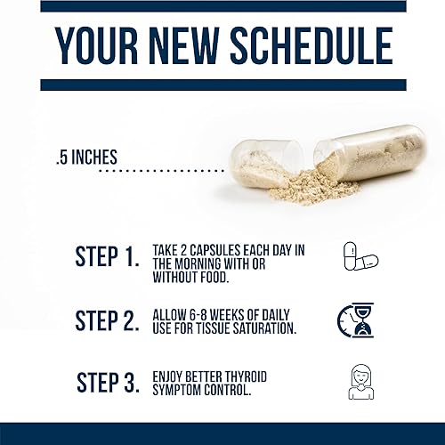 Miniatura 5 de DR. WESTIN CHILDS - Potenciador de conversión T3 - Apoya naturalmente la conversión de T4 a T3, biosíntesis tiroidea y sensibilidad celular - Sin
