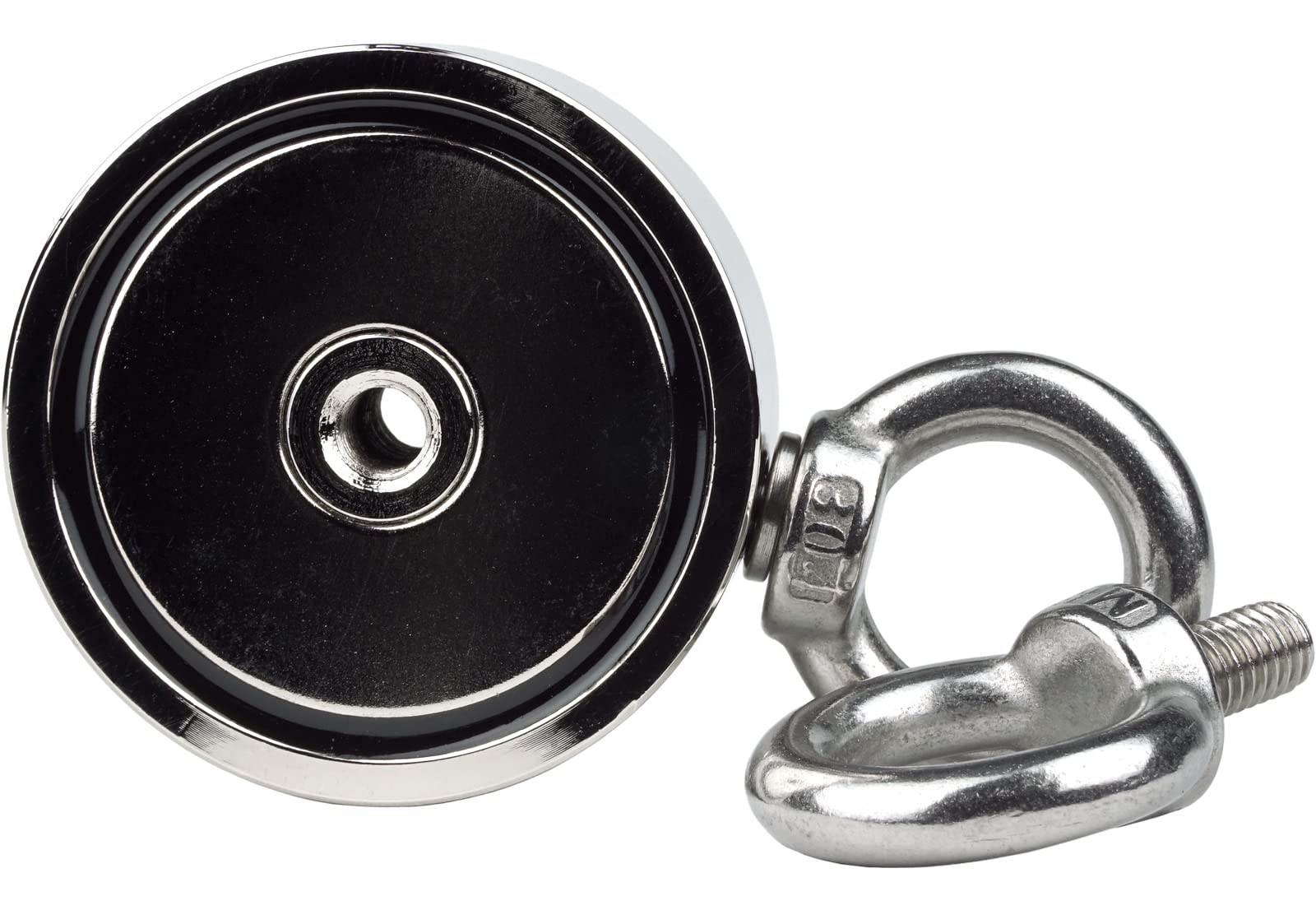 SENSEI Kit de Pêche à l'Aimant, Aimant Néodyme Double Face 150 kg N52 avec Accessories