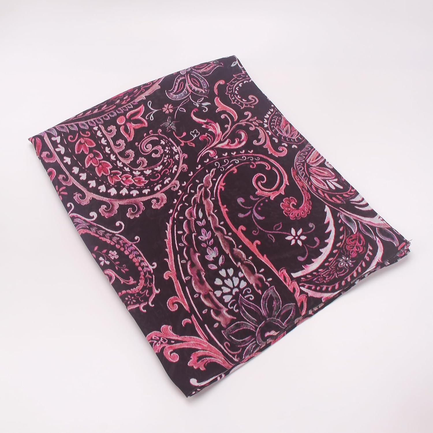 Fashion Printed Long Scarf Spring Fall Travel Head Wrap Shawl for Women,Lightweight Cotton feeling Hijab - Image 7