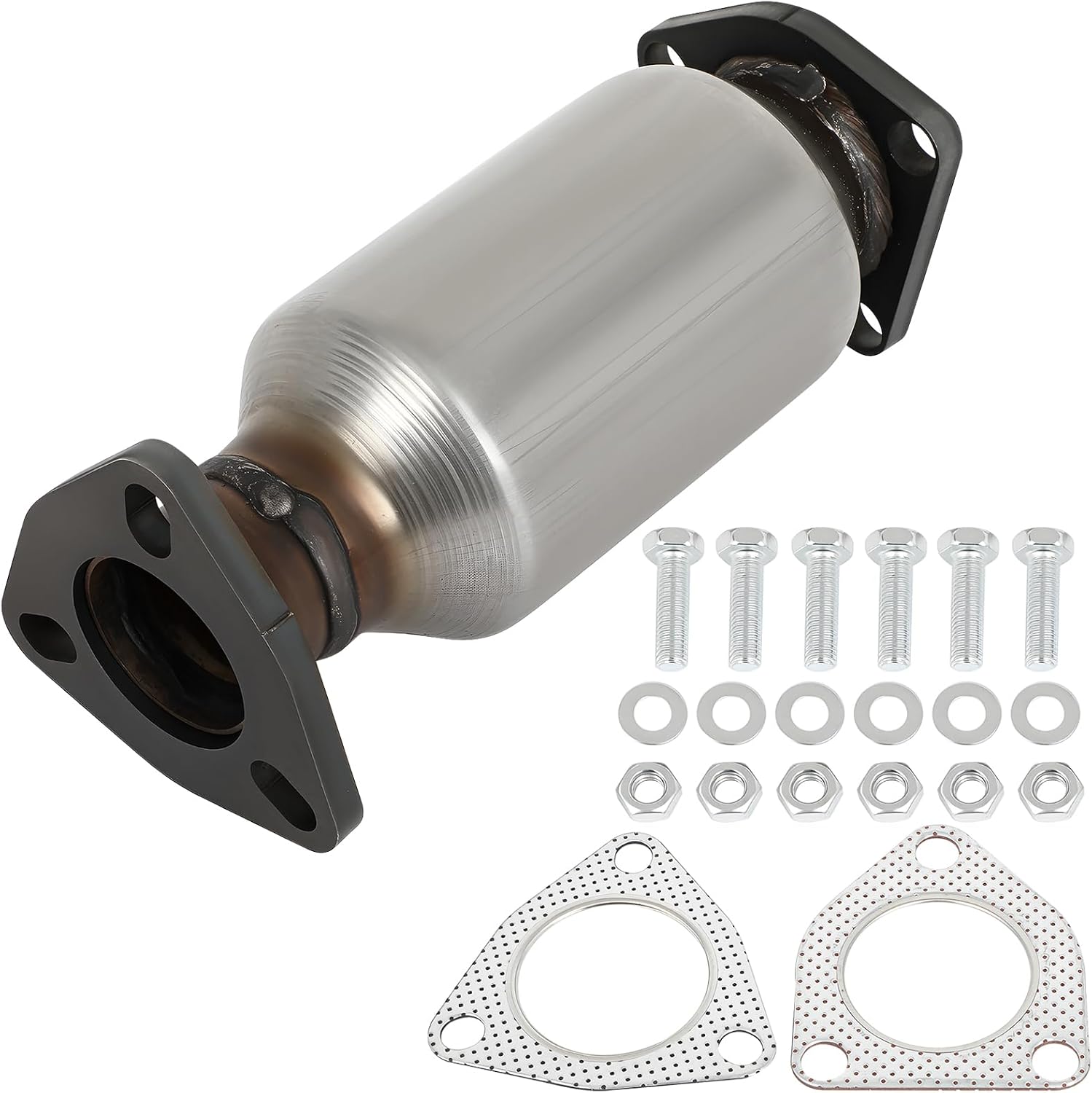 SCITOO Rear Catalytic Converter (Direct-Fit Stainless Steel)