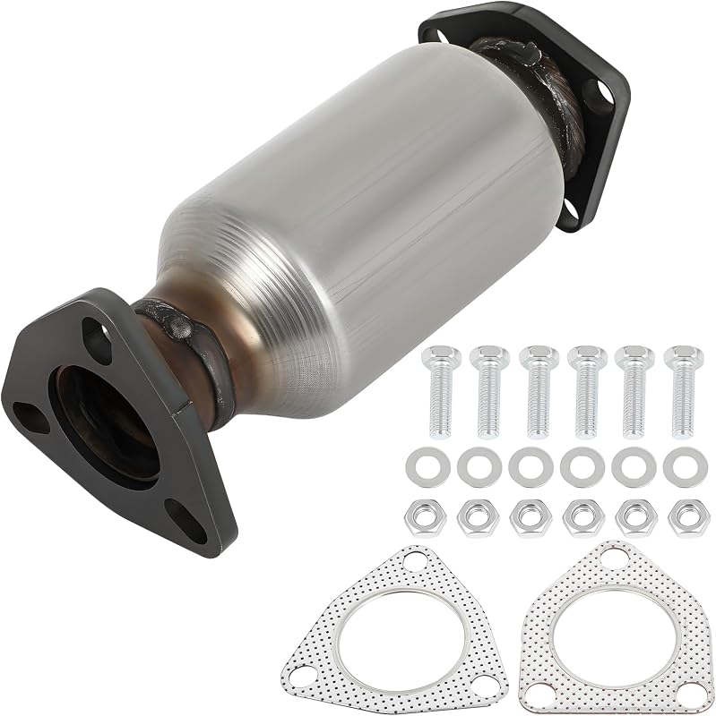 Conversor catalítico principal traseiro SCITOO 642185 para Acura e Honda V6 – 1 unidade