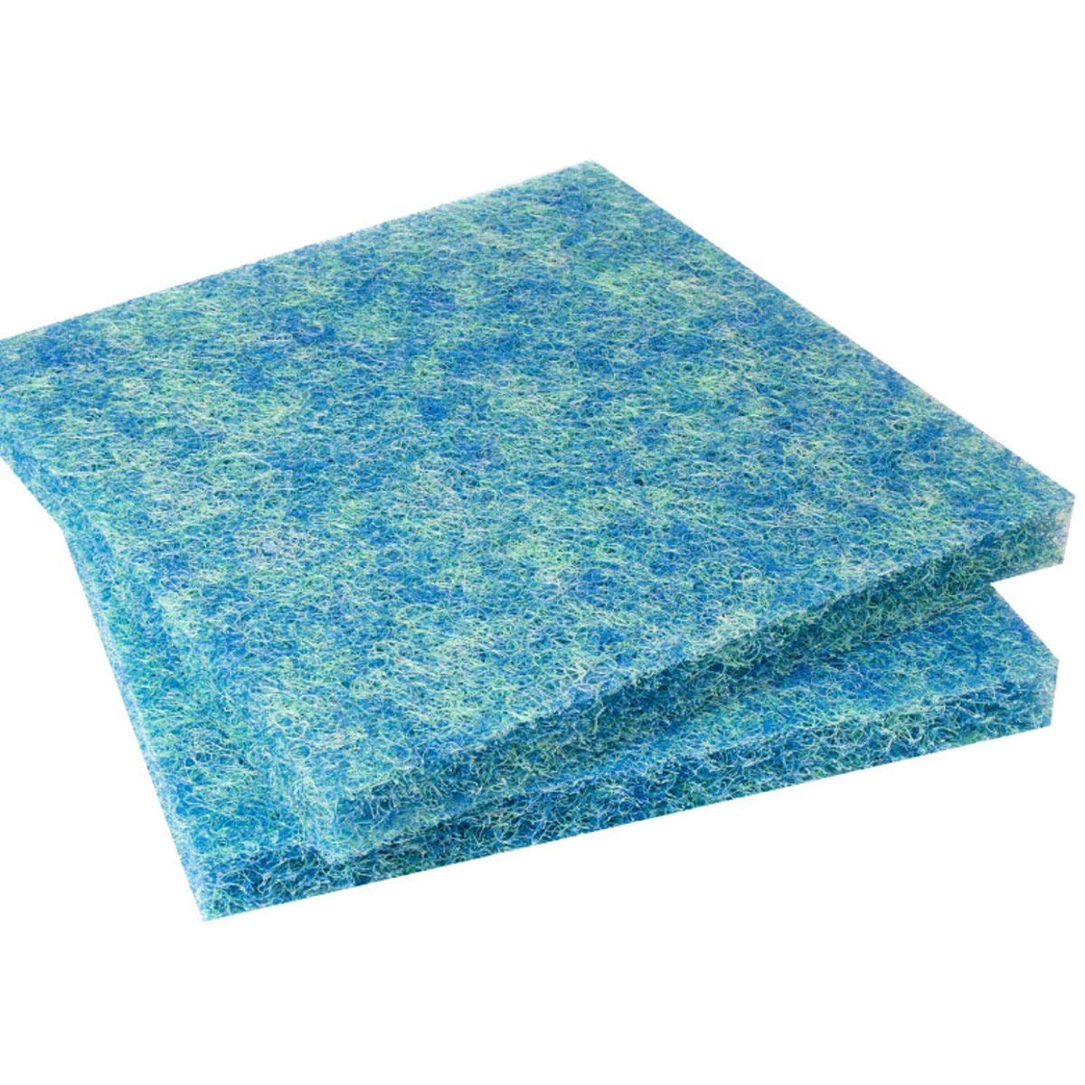 50X50X4Cm Aquarium Biochemical Rattan Cotton Fish Tank Pond Filter Foam Sponge - bianco