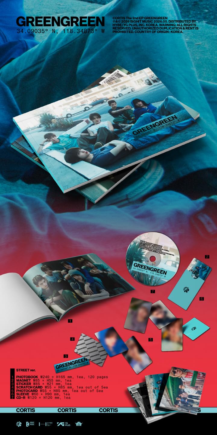 Cortis Lot de 3 albums pour 2e album