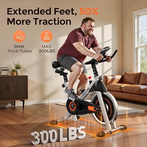 Miniatura 6 de YOSUDA Indoor Cycling Bike Stationary Bike - Cycle Bike with Ipad Mount  Comfortable Seat Cushion