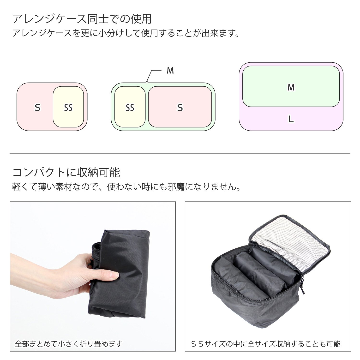 おまとめ　ポーチ4点 Amazon.co.jp: VAXPOT(バックスポット) アレンジケース 4点セット