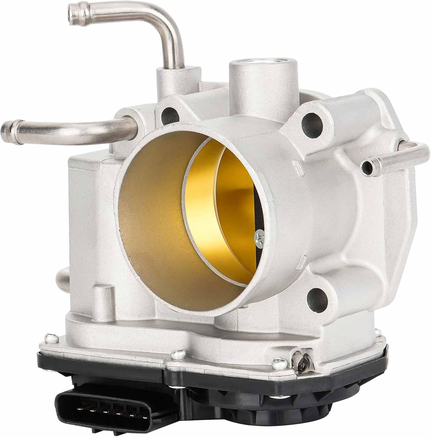 Throttle Body 22030-28060 Fit for Scion for TC 2005-2006 for Toyota Camry 2003-2006 for Highlander 2003-2007 for RAV4 2004-2005 for Solara 2004-2006 (Only 2.4L L4, Naturally Aspirated, Gas, 4 pipes）