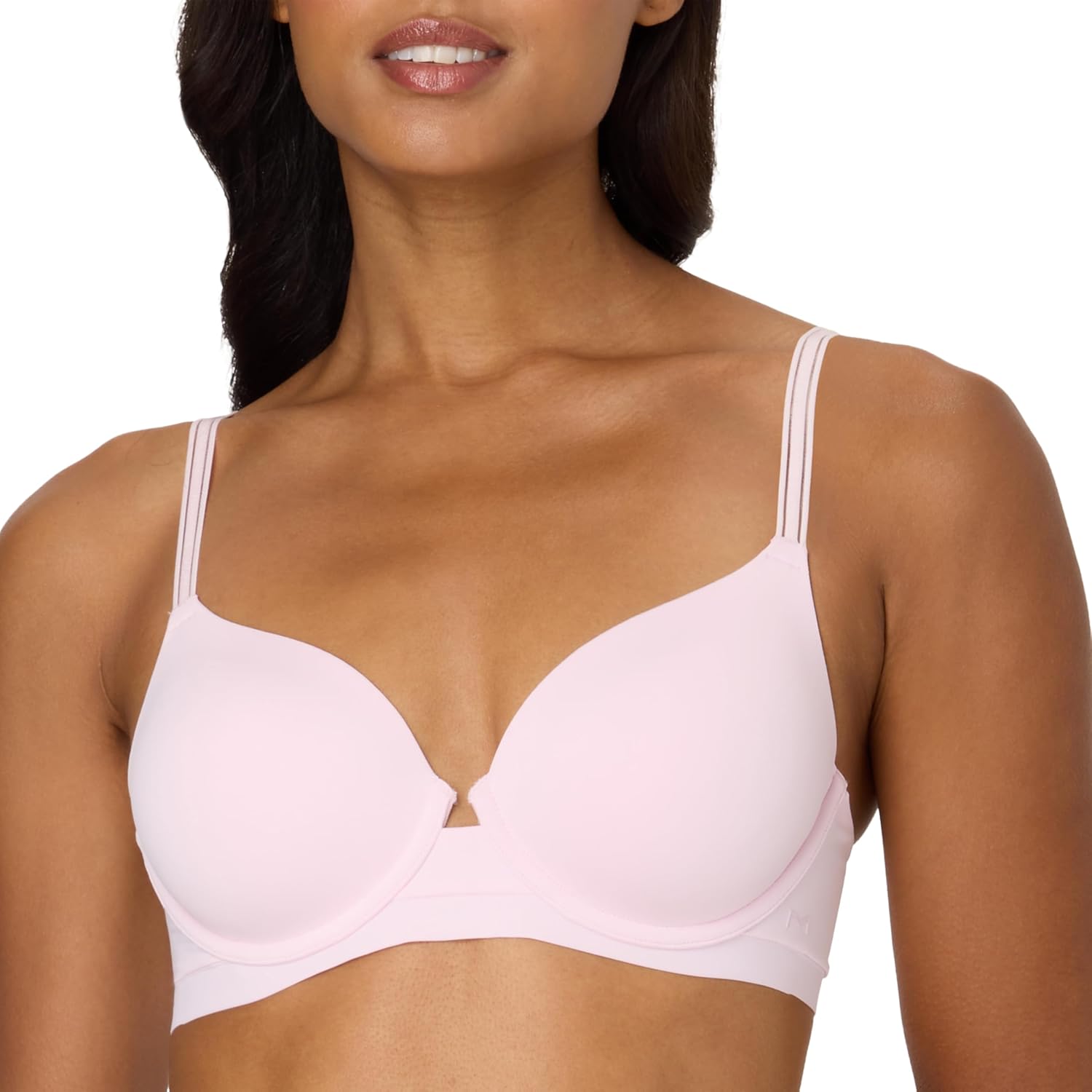 Maidenform Womens Underwire Bra, Barely There No-Show Bra, Full Coverage, Adjustable & Convertible Straps