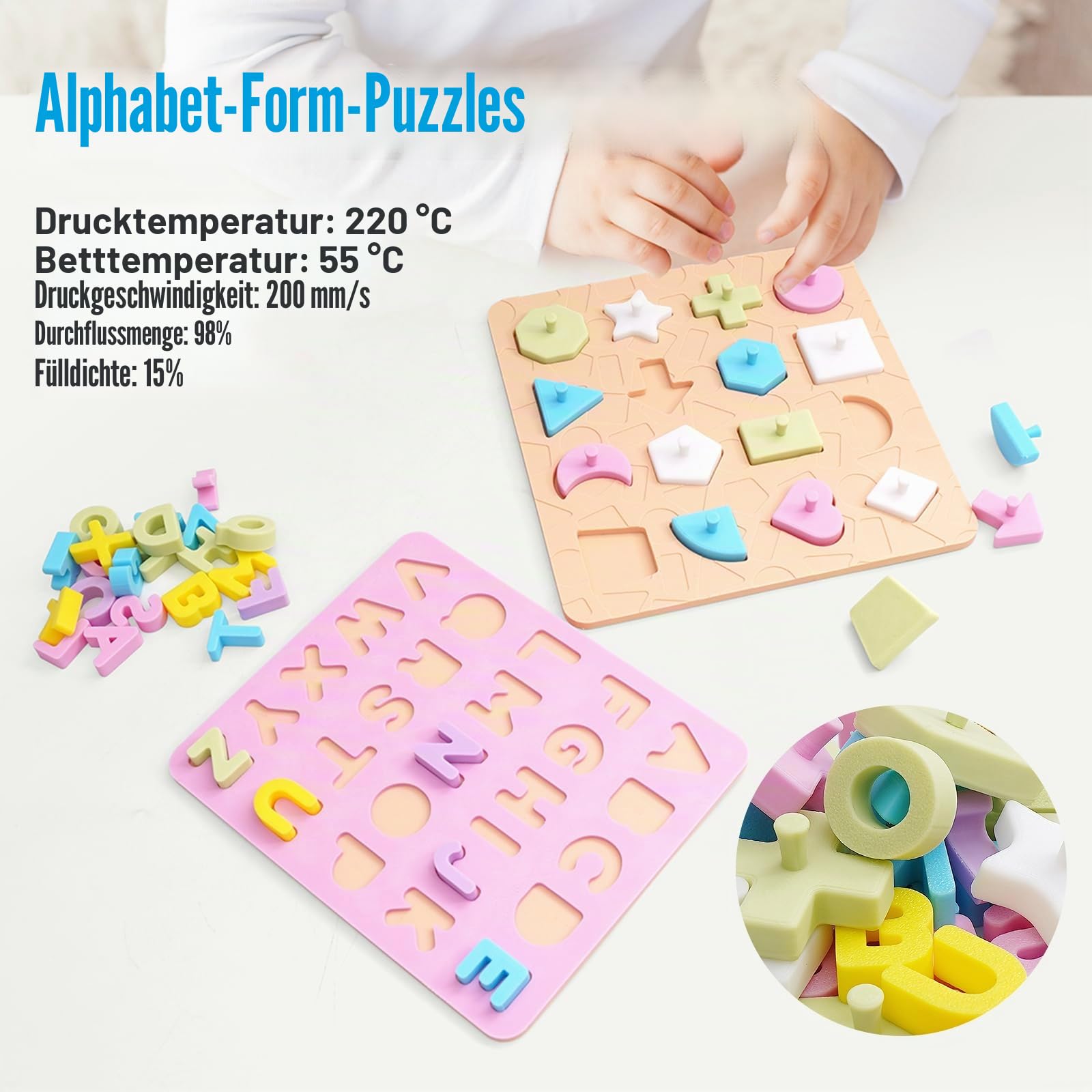 YXPOLYER PLA-Filament, PLA Plus, lebensmittelecht, 1 kg, Pastellblau, lebensmittelecht, AMS-kompatibel, 3D-Druck-Filament, geruchsfrei und sicher zu verwenden, für 3D-gedrucktes Spielzeug