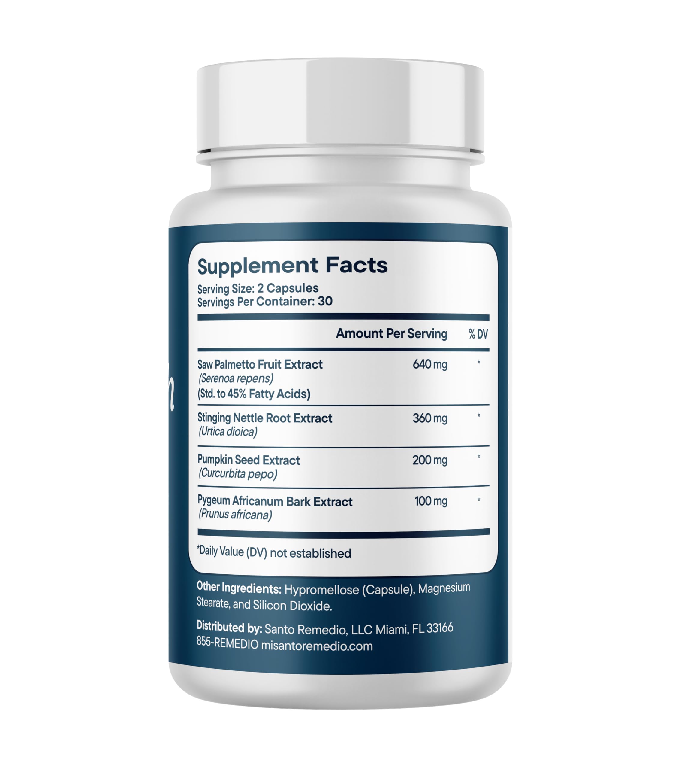 Santo Remedio Prostate Health Supplement for Men, 60 Capsules — Amazon image 2