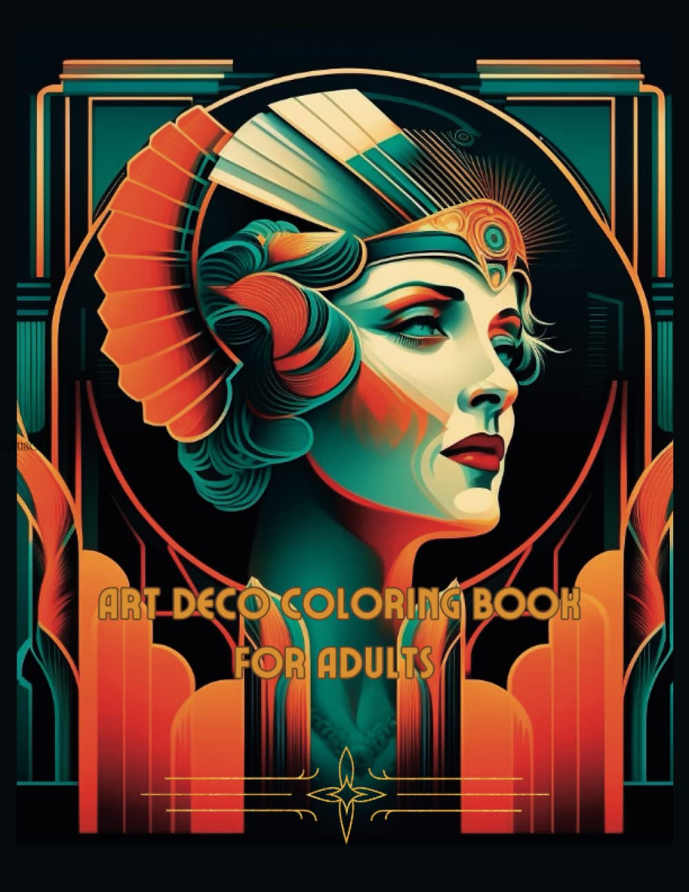 Amazon.com: Art Deco Coloring Book for Adults: A collection of Art Deco ...