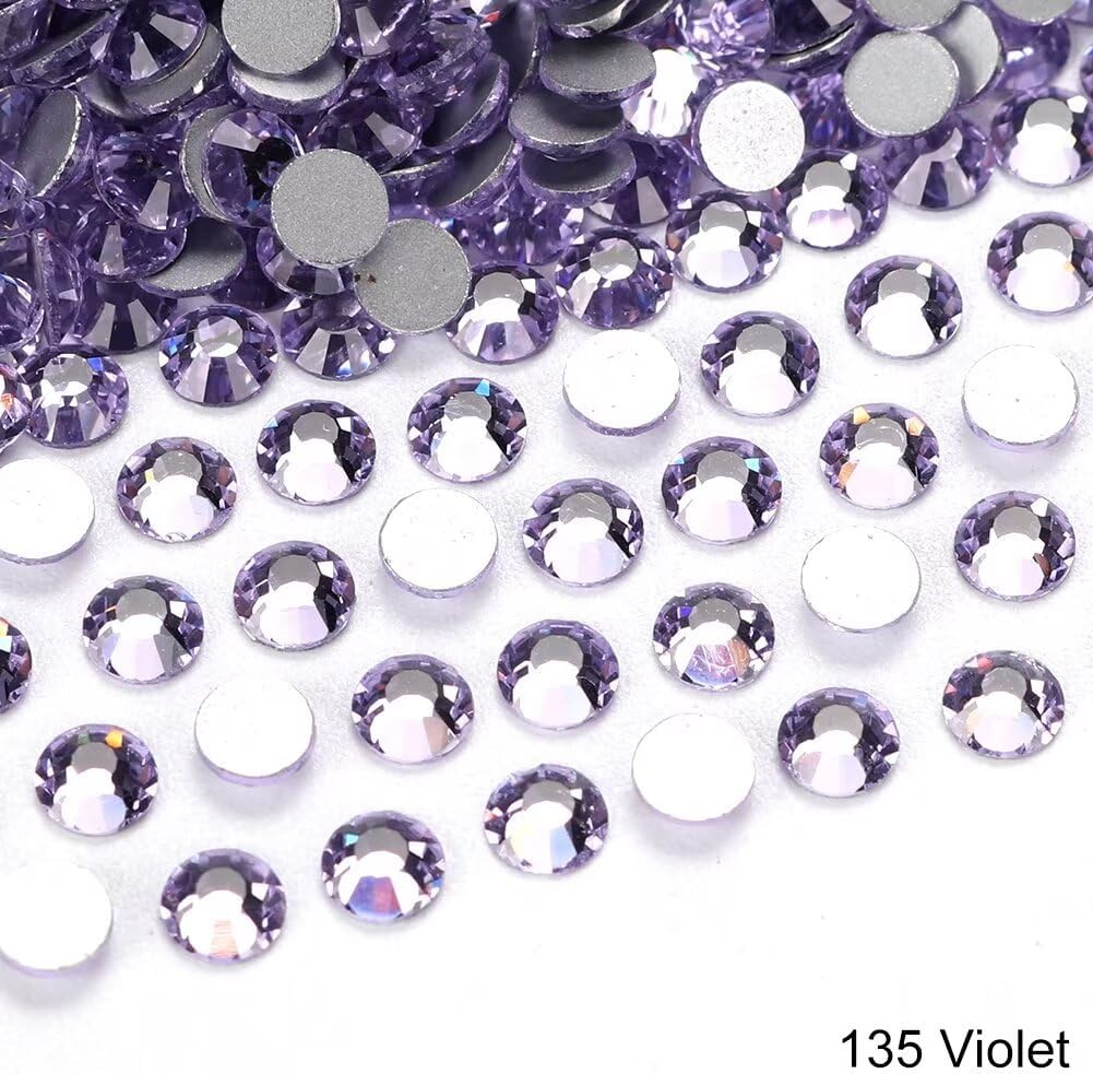 NHFGlitter Cold Fixation Crystal Cristales Non-Hotfix Silver Back Flatback Rhinestones for Bags Shoes Garment Phone DIY Nail Art,162,SS20