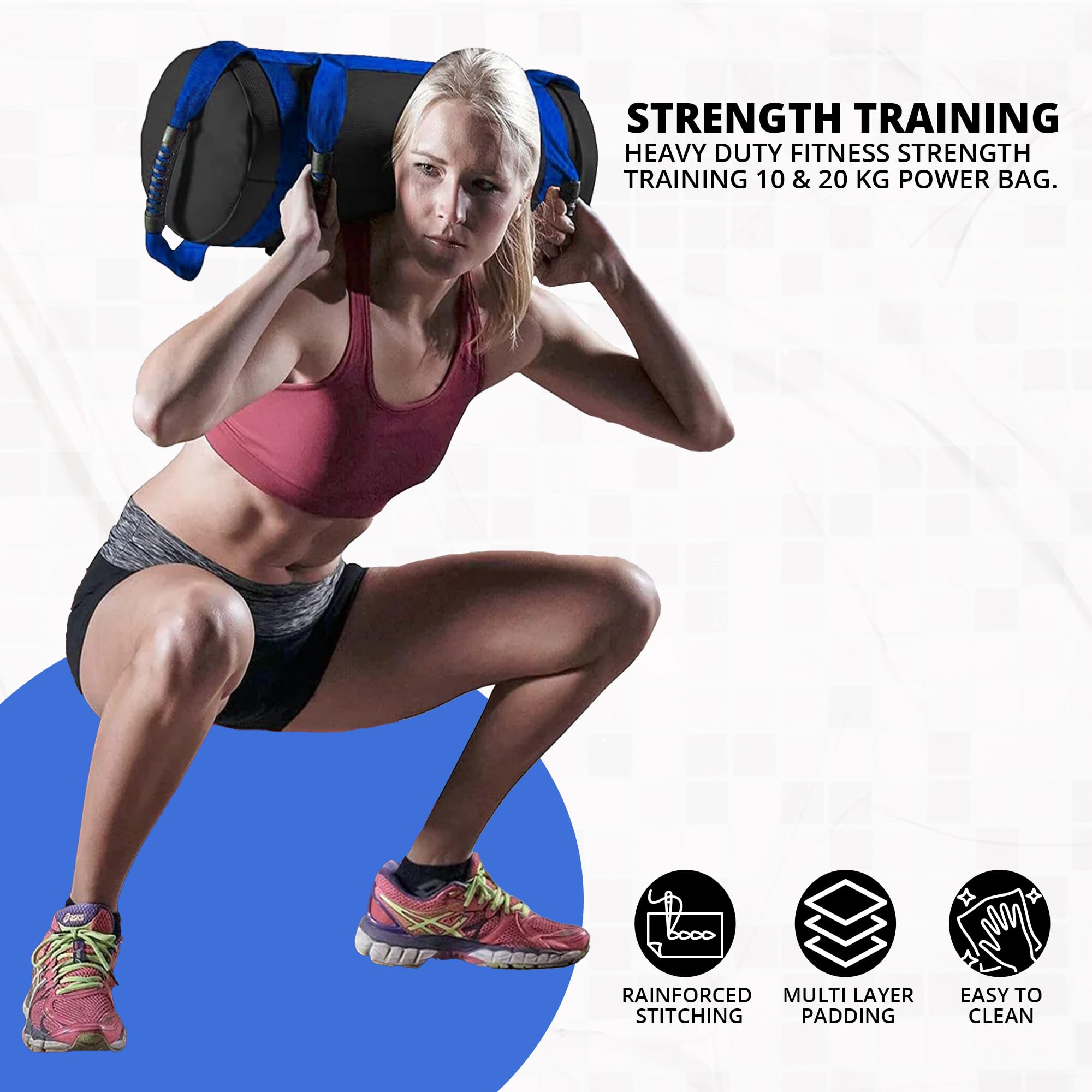MAXSTRENGTH Maxstrenght - Sacco da Boxe Riempito con Sabbia