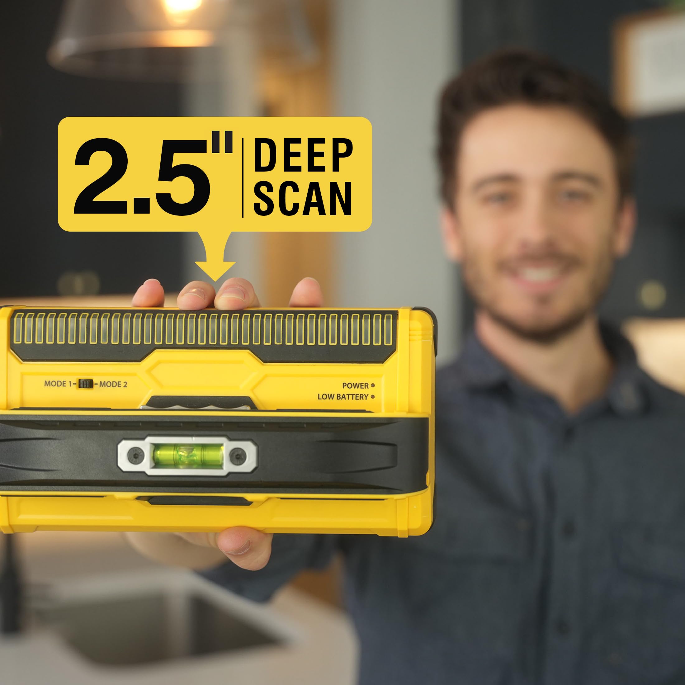 ProSensor MAX Stud Finder - 2.5" Deep Detection -2
