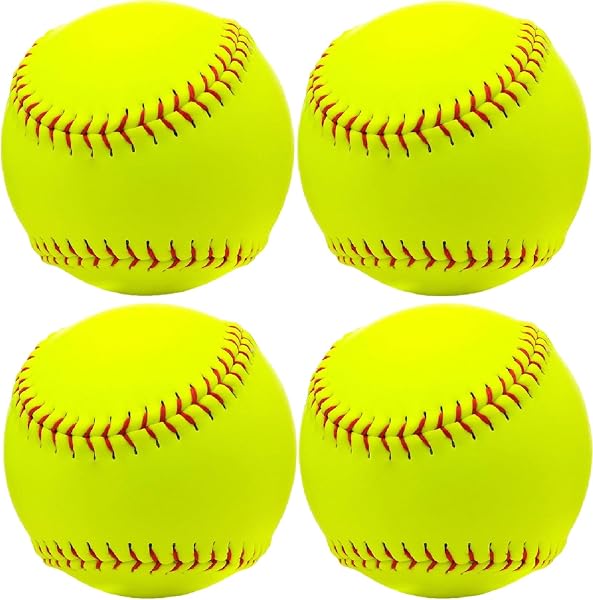 Rarapop Official Size Fastpitch Softballs 12 inch